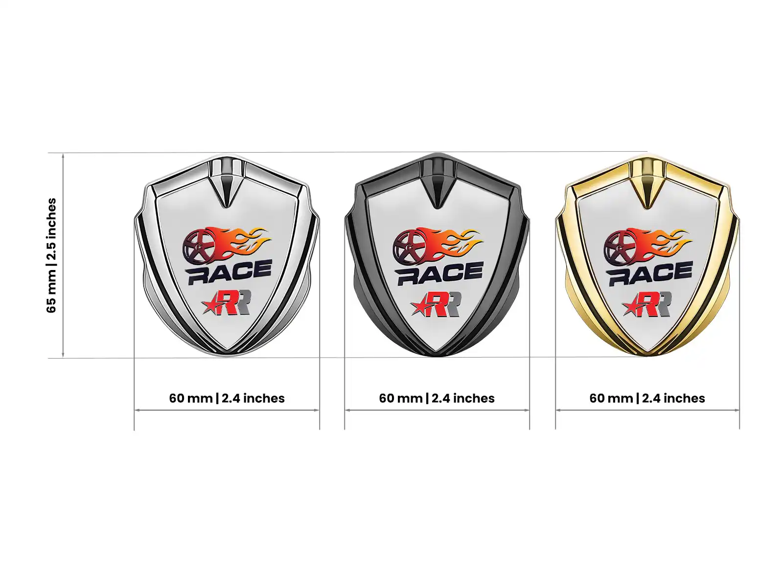 Custom Metal Emblems Durable Style